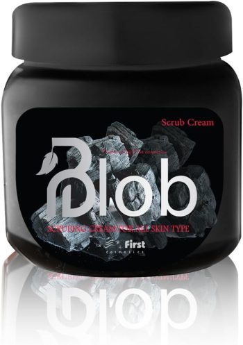 بلوب سنفرة فحم 250 جم - Blob Charcoal Face & Body Scrub 250g
