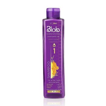 بلوب شامبو بالعسل موف 1 لتر - Blob Honey Shampoo Purple 1L