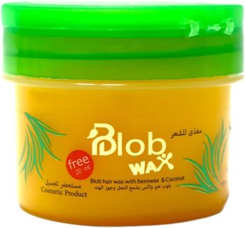 بلوب واكس ملمع أصفر صغير 150 جم - Blob Hair Wax Gloss Yellow 150g