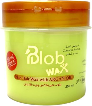 بلوب واكس ملمع أرجان 250 جم - Blob Hair Wax Argan Oil 250g