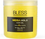 بليس جل ميجا أصفر 250 مل - Bless Mega Styling Gel Yellow 250ml