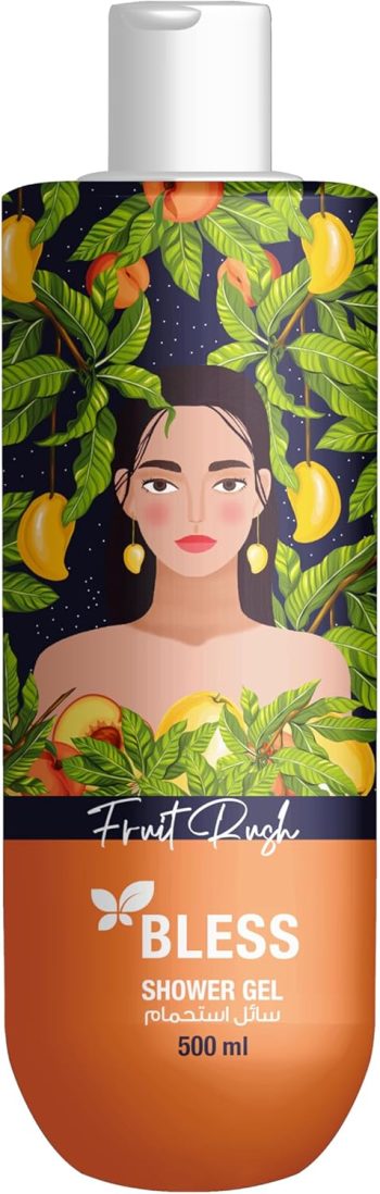بليس شاور جل فروت روش 500 مل - Bless Shower Gel Fruit Rush 500ml