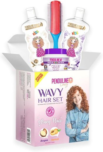 بندولين مجموعة الشعر المموج - Penduline Wavy Hair Set