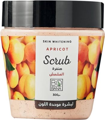 بوبانا صنفرة بالمشمش 300 جم - Bobana Apricot Scrub 300g