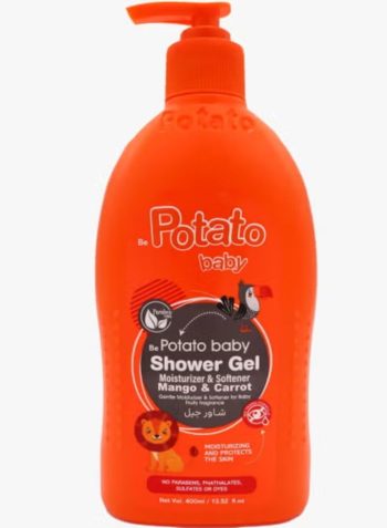 بوتاتو شاور أطفال برتقالي 400 مل - Potato Kids Shower Gel Orange 400ml