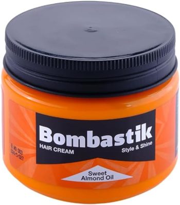 بومباستيك جل النار برتقالي 180 جم - Bombastik Hair Cream Sweet Almond Oil Style and Shine180 ml