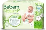 بي بم حفاضات مقاس 3 32 قطعة - Bebem Baby Diapers Size 3 32 Pcs