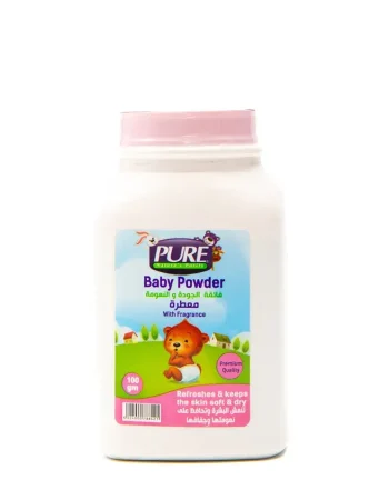 بيور بودرة أطفال معطرة 100 مل - Pure Baby Powder Scented 100ml