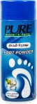 بيور بودرة أقدام منتول أزرق - Pure Foot Powder Menthol Blue
