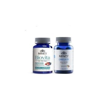 بايوفيتا عرض 30 قطعة + أوميغا آر إكس 60 قطعة - Biovita 30 Pcs + Omega Rx 60 Pcs Offer