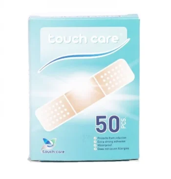 تاتش كير بلاستر للكبار 50 قطعة - Touch Care Adult Plasters 50 Pcs