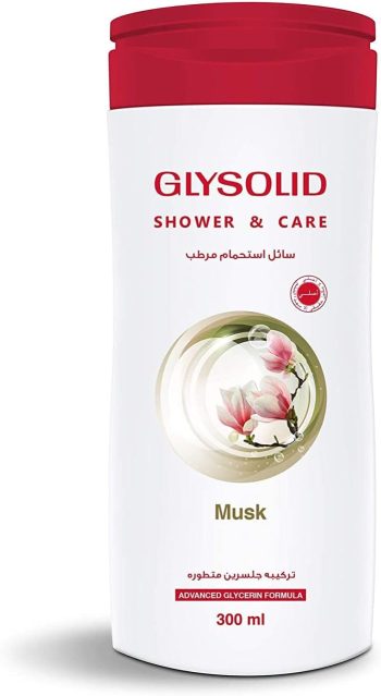 جليسوليد غسول استحمام مسك كلاسيك 300مل - Glysolid Shower Gel Classic Musk 300ml