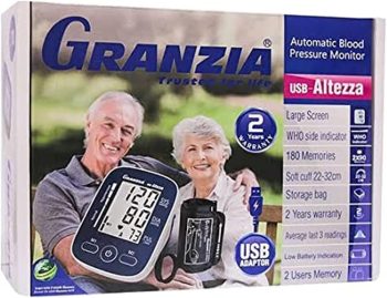 غرانزيا ألتزا USB جهاز قياس ضغط الدم - Granzia Altezza USB Blood Pressure Monitor