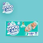 جود كير حفاضات حجم 2 40 قطعة - Good Care Diapers Size 2 40 Pcs