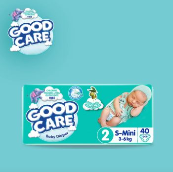 جود كير حفاضات حجم 2 40 قطعة - Good Care Diapers Size 2 40 Pcs