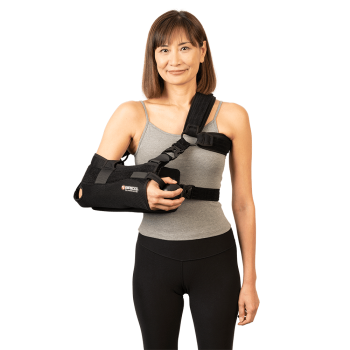 ثري آيز حمالة ذراع مع مثبت وسط - 3 Eyes Arm Sling with Immobilizer Medium