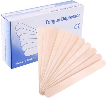 ستار خافض لسان علبة 100 Pcs - Star Tongue Depressor Box 100 Pcs
