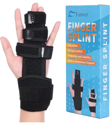 دعامة تثبيت إصبع لارج - Finger Splint Support Large