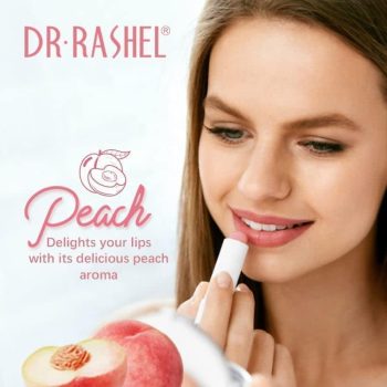 دكتور راشيل مرطب شفاه بالخوخ 3ج - Dr. Rashel Peach Lip Balm 3g