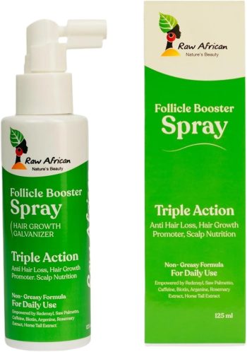 رو أفريكان بخاخ تقوية بصيلات الشعر 125 مل - Raw African Follicle Hair Spray 125ml