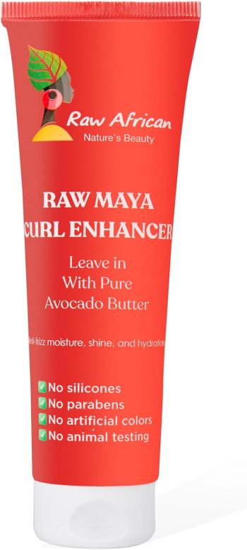 رو أفريكان كريم مايا للشعر المجعد 250 جم - Raw African Maya Curly Cream 250g