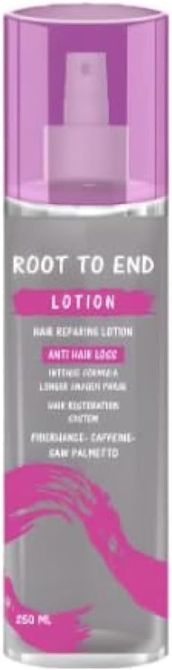 روت تو إند لوشن مضاد لتساقط الشعر رذاذ 250 مل - Root 2 End Anti-Hair Fall Lotion Spray 250ml