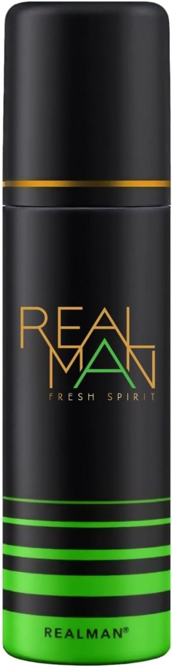ريال مان سبيريت منعش سبراي أخضر 150 مل - Real Man Fresh Spirit Spray Green 150ml