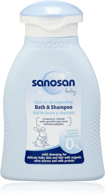 سانوسان شامبو واستحمام 100 مل - Sanosan Shampoo & Bath 100ml