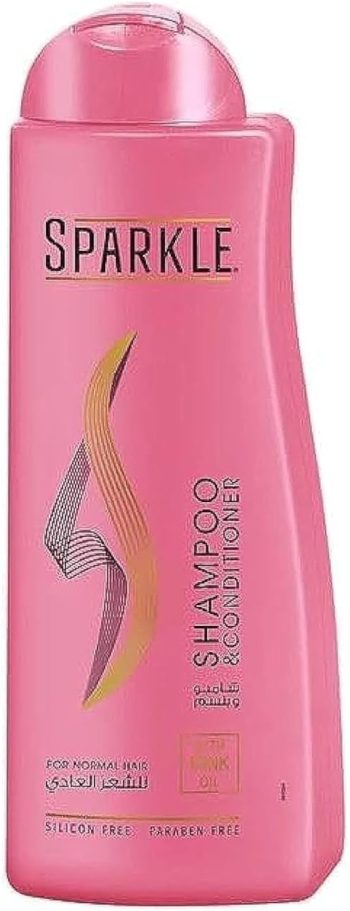 سباركل شامبو وبلسم وردي 350 مل - Sparkle Shampoo & Conditioner Pink 350ml