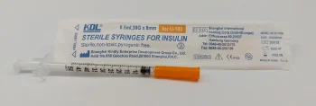 كدل سرنجة أنسولين 10 قطع كيس - KDL Insulin Syringes 10 Pcs/Bag