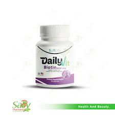 سوفى لايف ديلي فيت بيوتين 5000 وحده دولية 60 كبسولة - Sofilife Daily Vit Biotin 5000 IU 60 capsules