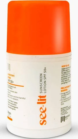 سي لايت صن سكرين لوشن 50 مل - See Lit Sunscreen Lotion 50 ml
