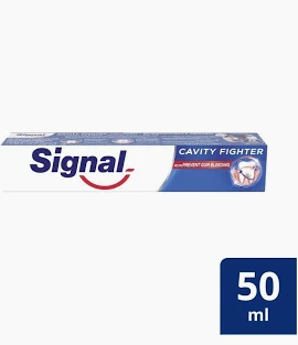 سيجنال معجون اسنان مكافح التسوس 50 مل - Signal Signal Toothpaste Anti Cavity 50 ml