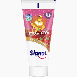 سيجنال معجون اسنان اطفال بالفراوله 50 مل - Signal Toothpaste Kids Strawberry 50 ml