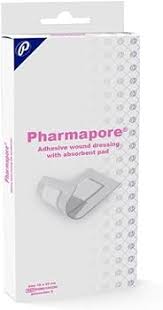 فارما بور شاش معقم دريسنج 25x10 علبة 40 - Pharma Bore Sterile Gauze Dressing 10 25 Box 40