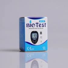 بيوتست شرائط سكر 50 شريط - Bio test Glucose Strips 50 Strips