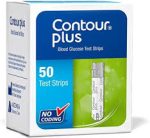 كونتور بلس شرائط سكر 50 شريط - Contour Plus Glucose Strips 50 Strips