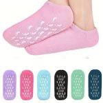 شراب سيليكون مبطن الوان - Silicone Padded Socks Colors