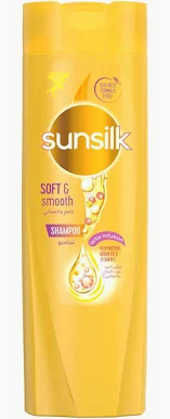 صانسيلك شامبو ناعم وانسيابى 180 مل - Sunsilk Shampoo Smooth Silky Hair 180 ml