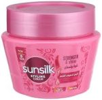 صانسيلك كريم تصفيف شعر قوة ولمعان بمبى 210 مل - Sunsilk Hair Styling Cream Strength Shine Pink 210 ml