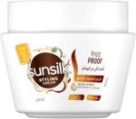 صانسيلك كريم للشعر خالى من الهيشان ابيض 210 مل - Sunsilk Anti Frizz Hair Cream White 210 ml