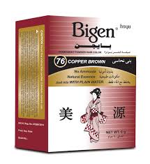 بيجن صبغه بنى نحاسى 76 - Bigen Copper Brown 76