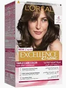 لوريال صبغه اكسلانس بنى 4/0 - L’Oréal Excellence Brown 4/0