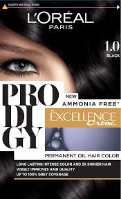 لوريال صبغه برودجى اسود 1/0 - L’Oréal Prodigy Black 1/0