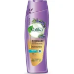فاتيكا شامبو ناتشورالز بإكليل الجبل موف 400 مل - Vatika Shampoo Naturals Rosemary Purple 400 ml