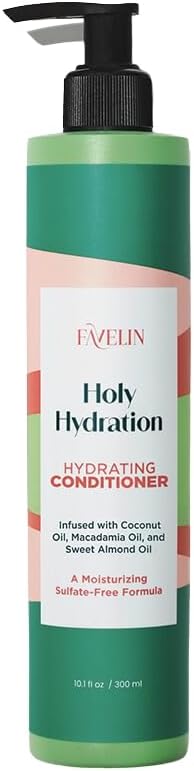 فافلين بلسم ترطيب اخضر 300مل - Favelin Conditioner Hydration 300ml Green