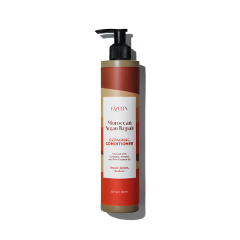 فافلين بلسم ترميم المعالج بالأرجان المغربي بني 300مل - Favelin Conditioner Repair with Argan Brown 300ml