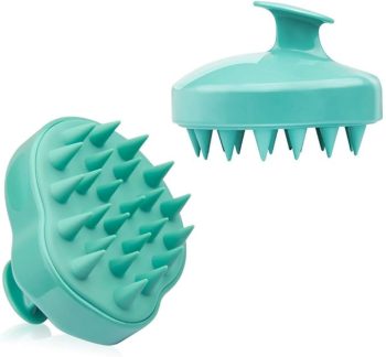 فرشاة شعر سيليكون بمقبض - Silicone Hair Brush Handle