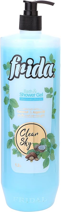 فريدا شاور جل ازرق 1200 مل - Farida Shower Gel Blue 1200 ml