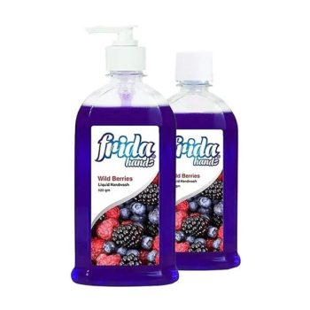فريدا هاند ووش مع غيار موف 520 مل - Farida Hand Wash Refill Purple 520 ml